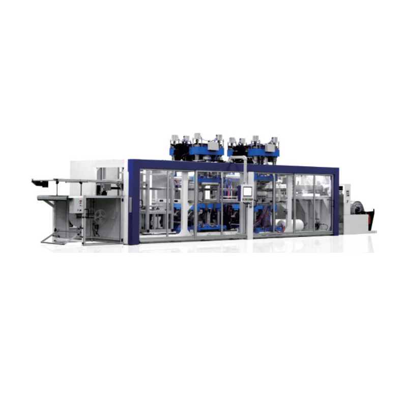 Three Station Fully Automatic Plastic Thermoforming Machine