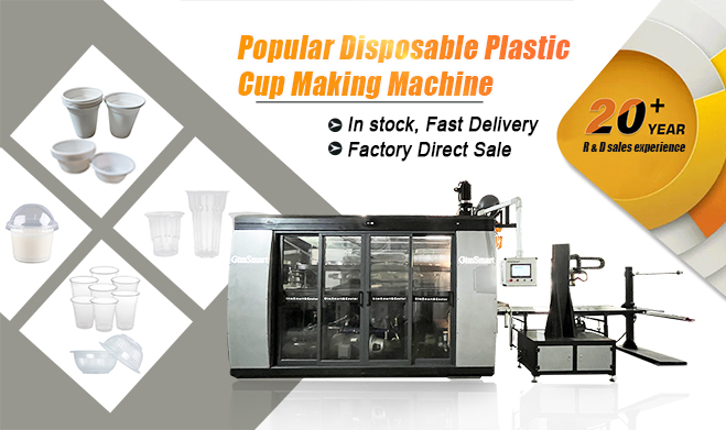 Popular Disposable Plastic Cup Making Machine