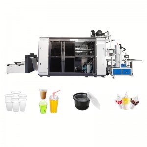 Factory Cheap Hot Disposable Cup Making Machine - Full Servo Plastic Cup Making Machine HEY12 – GTMSMART