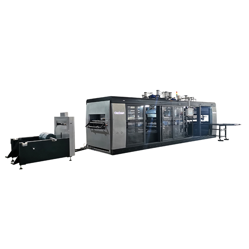 Three Station Fully Automatic Plastic Thermoforming Machine
