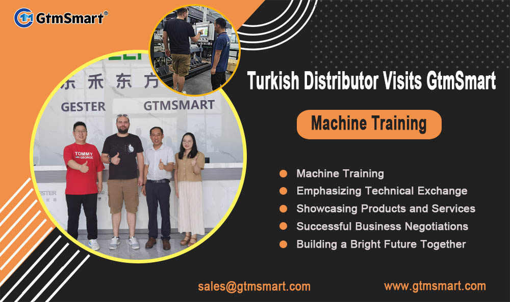 Turški distributer obišče GtmSmart: strojno usposabljanje