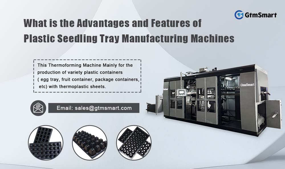 Quels sont les avantages et les caractéristiques des machines de fabrication de plateaux de semis en plastique