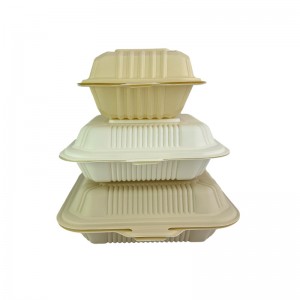 Nā Pahu Puke Burger Biodegradable ECO Friendly Compostable Biodegradable Burger Packaging Box