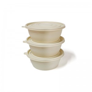 Recientemente Arrivatu Eco-Friendly 100% Biodegradable Bento Dispunibile Bento Lunch Packaging Box Take Out Containers