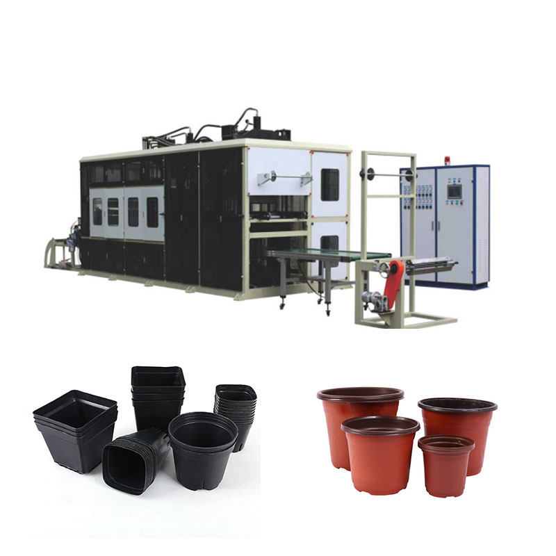 Avtomatski hidravlični stroj za toplotno oblikovanje plastičnih cvetličnih loncev HEY15B-2