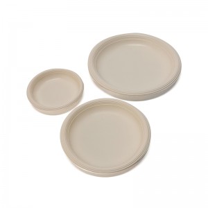 Eco Friendly PLA Biodegradable Round Plates