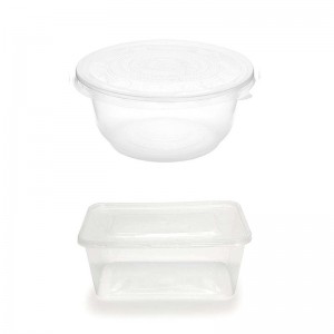 Caixa de xantar de plástico desbotable Copa fabricante de recipientes para alimentos