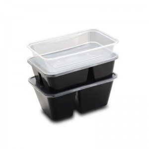 Wegwerp Plastic Lunchbox Cup Voedselcontainer Fabrikant Leverancier