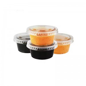 Li-Biodegradable Plastic Sauce Containers Cups