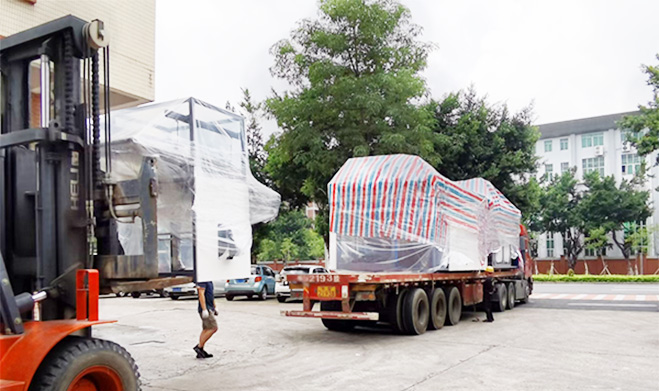 Three Stations Pressure Thermoforming Machine Have Been Loade And Sent Out Today!!