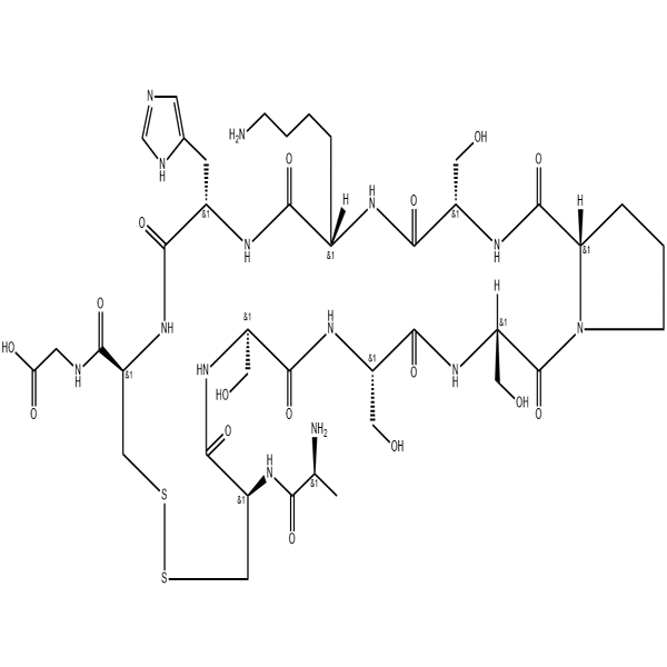 Chemical formula for Transdermal Peptide