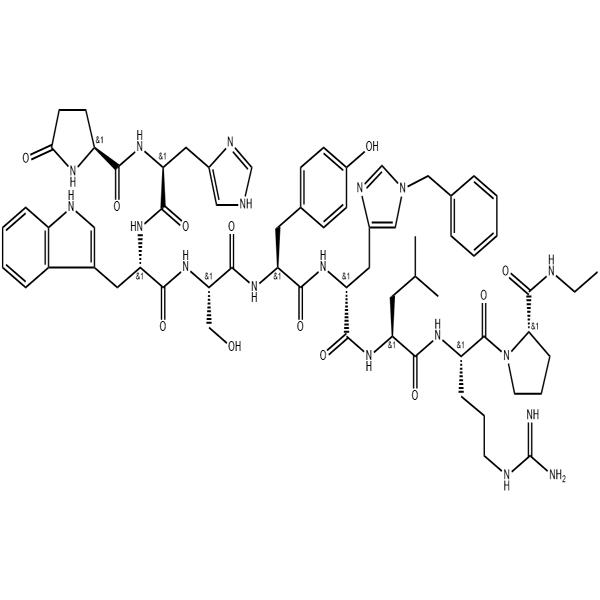 Chemical formula of HistrelinAcetate