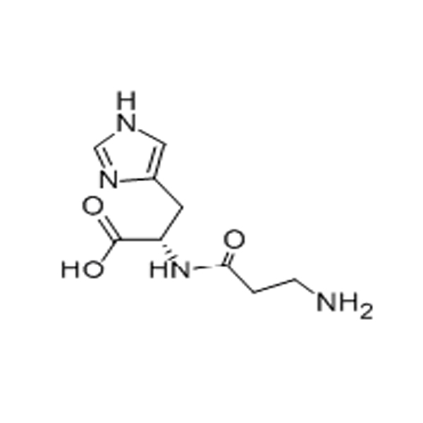 Chemical formula for carnosine