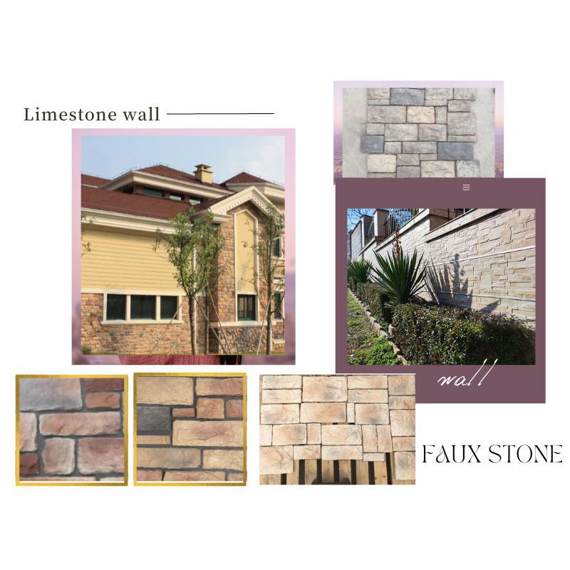 Artificial Culture Stone Lime Stone for Exterior Wall of Building and Villa