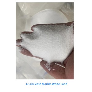 40-80Malla en polvo de mármol blanco para piedra, c...