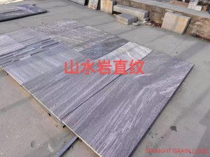 Straight grain granite stone slab for floo...