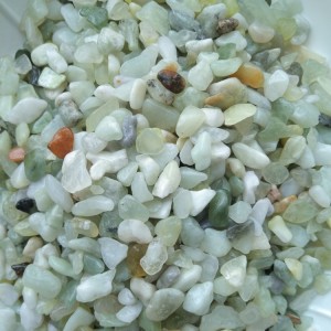 DL-022 polished jade green peble stone for...