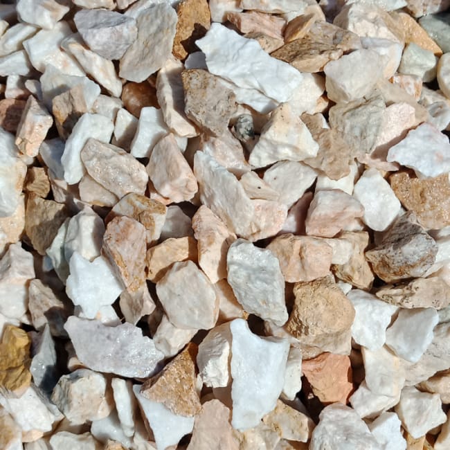 Guangshan Yellow Gravel Pebble Stone Crushed Stone For Decorate The Garden And Street