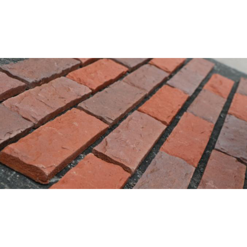 Artificial Culture Stone Red Color Pseudo Anicent Brick for Exterior Wall of Building and Villa
