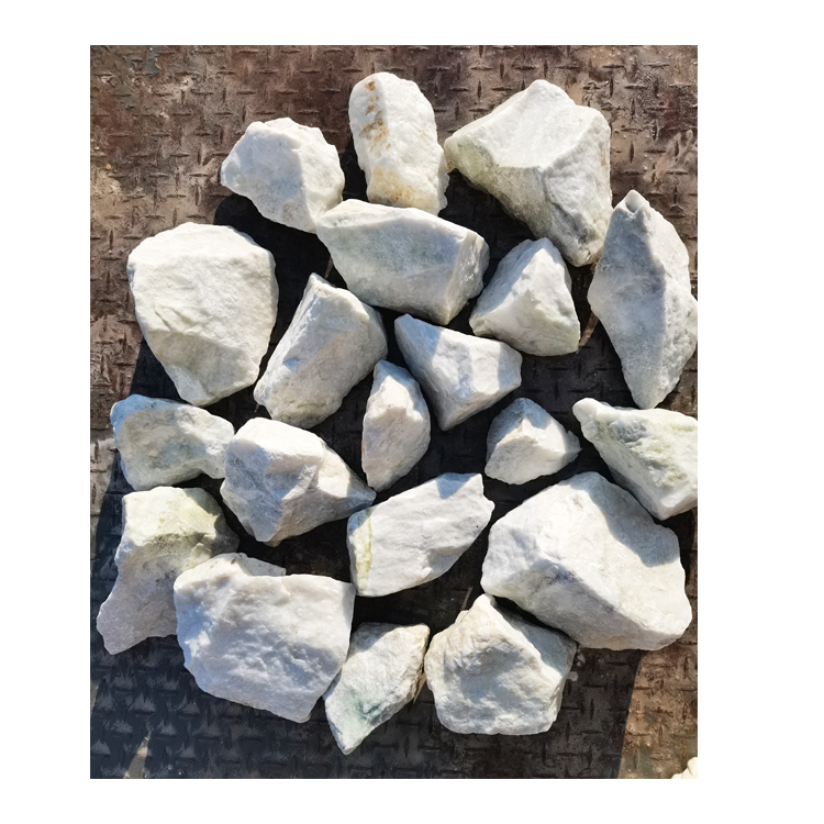GS-002 guangshan white big size pebble gravel stone 80-1000mm for decorate the garden