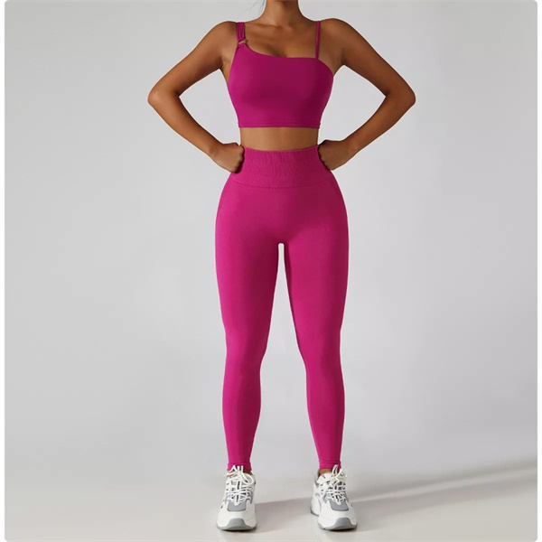 Trending Products Pink Sports Bra - New Gym Workout Sports Seamless Sports Leggings  – GuangSu