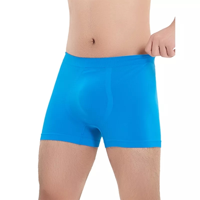 men’s quick-drying sweat-wicking leggings Mens Seamless Underwear breathable shorts sports boxers