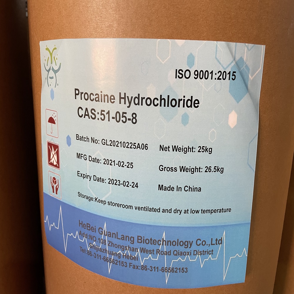 Procaine hydrochloride supplier in china CAS 51-05-8 Featured Image
