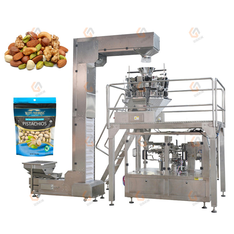 Automatic Premade Zipper Pouch Packing Machine