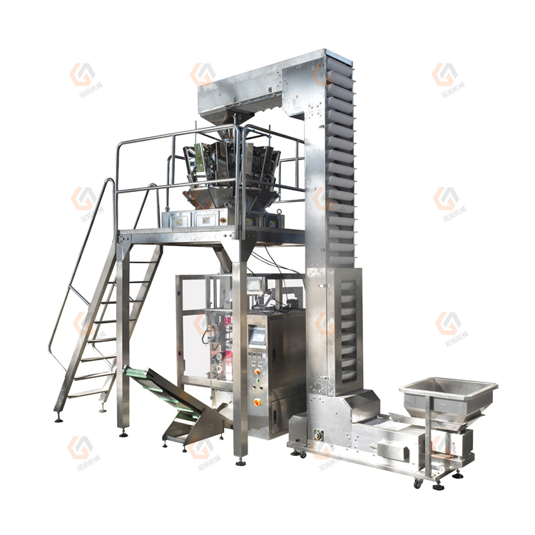 Dry food snack filling multifunction packing machine