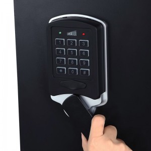 Excellent quality China Small Black White Hotel Guest Room Lock Digital Password Safe Box