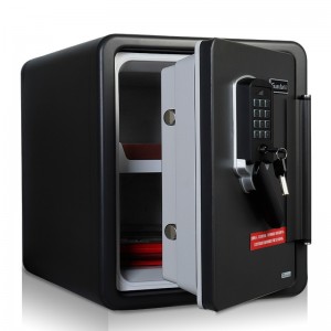 Discount Price China Digital Lock 44.5kg Fireproof Safe Box for Bank