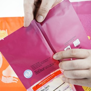 Sacchetti di plastica persunalizati di varii tipi di sacchetti per imballaggi alimentari