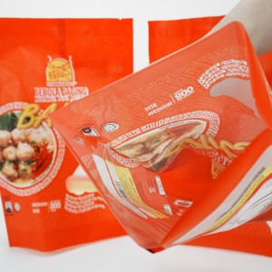 Індывідуальныя шматразмерныя пакеты для замарожаных прадуктаў з лагатыпам