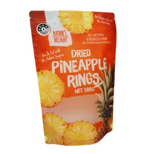 Ananaslı Bisküvi için Gıda Plastik Ambalaj Torbaları