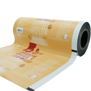 Factory customized automatic packaging roll film for popcorn