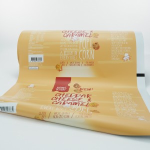 Factory customized automatic packaging roll film for popcorn