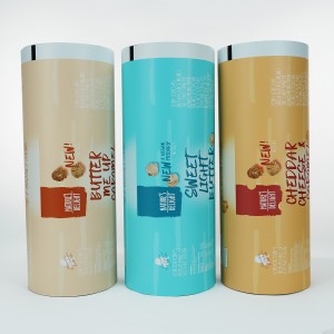 Gi-customized sa tiggama ang pagkaon nga awtomatikong packaging roll film