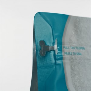 Bolsa de embalaje personalizada con cremallera lateral de sal de baño a prueba de humedad