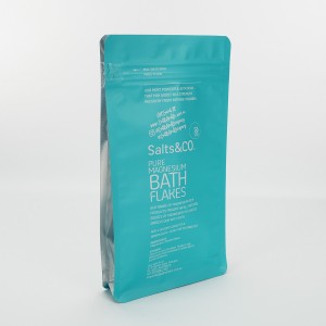 Fabriek Printe Oanpast Lichtgewicht Carry Duorsume Bath Salt Flat Bottom Bag