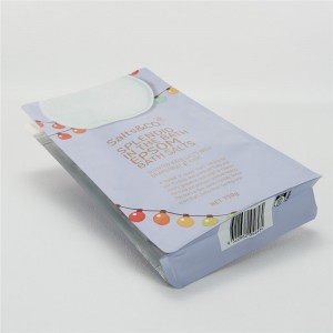 Color Gravure Printing Beautiful and Durable Bath Salt Packaging Stand up Bag