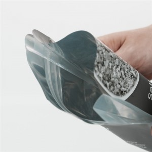 Osmistranný boční těsnící sáček na zip odolný proti vlhkosti pro balení koupelové soli