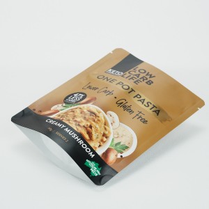 Portable leak proof plastic packaging bag for soup and food
