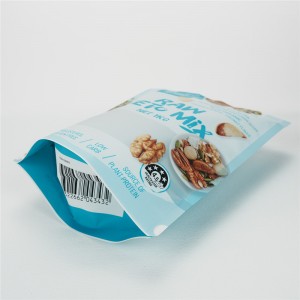 Пакеты для упаковки закусок с цветной печатью по индивидуальному заказу, орехи и сухофрукты