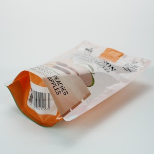 Customized snack stand-up bags sealed and moisture-proof