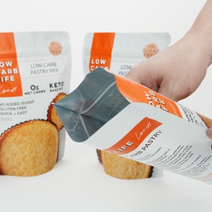 Sacchetti di plastica con cerniera di qualità all'ingrosso per imballaggi alimentari