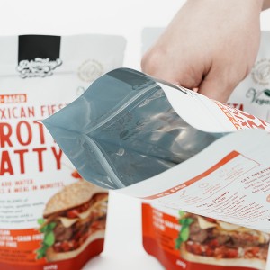 Multifunctional resealable stand-up pouch for food packaging