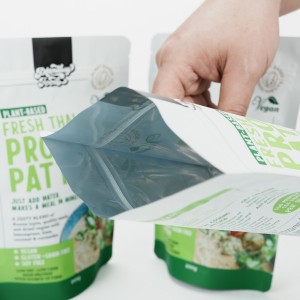 Sealed fresh food packaging plastic bag for Thai Pho