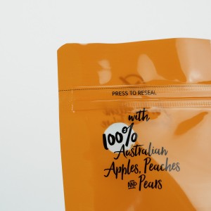 Sacchetti stand-up per snack personalizzati sigillati è a prova di umidità