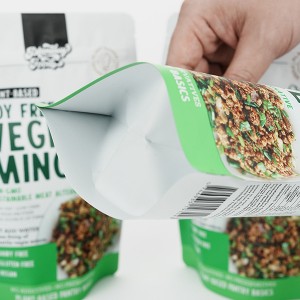 Çanta plastike të paketimit të ushqimit të personalizuara në madhësi të shumëfishta