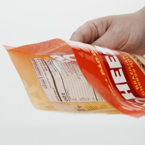 Zapečaćena vreća za zamrznutu hranu otporna na niske temperature